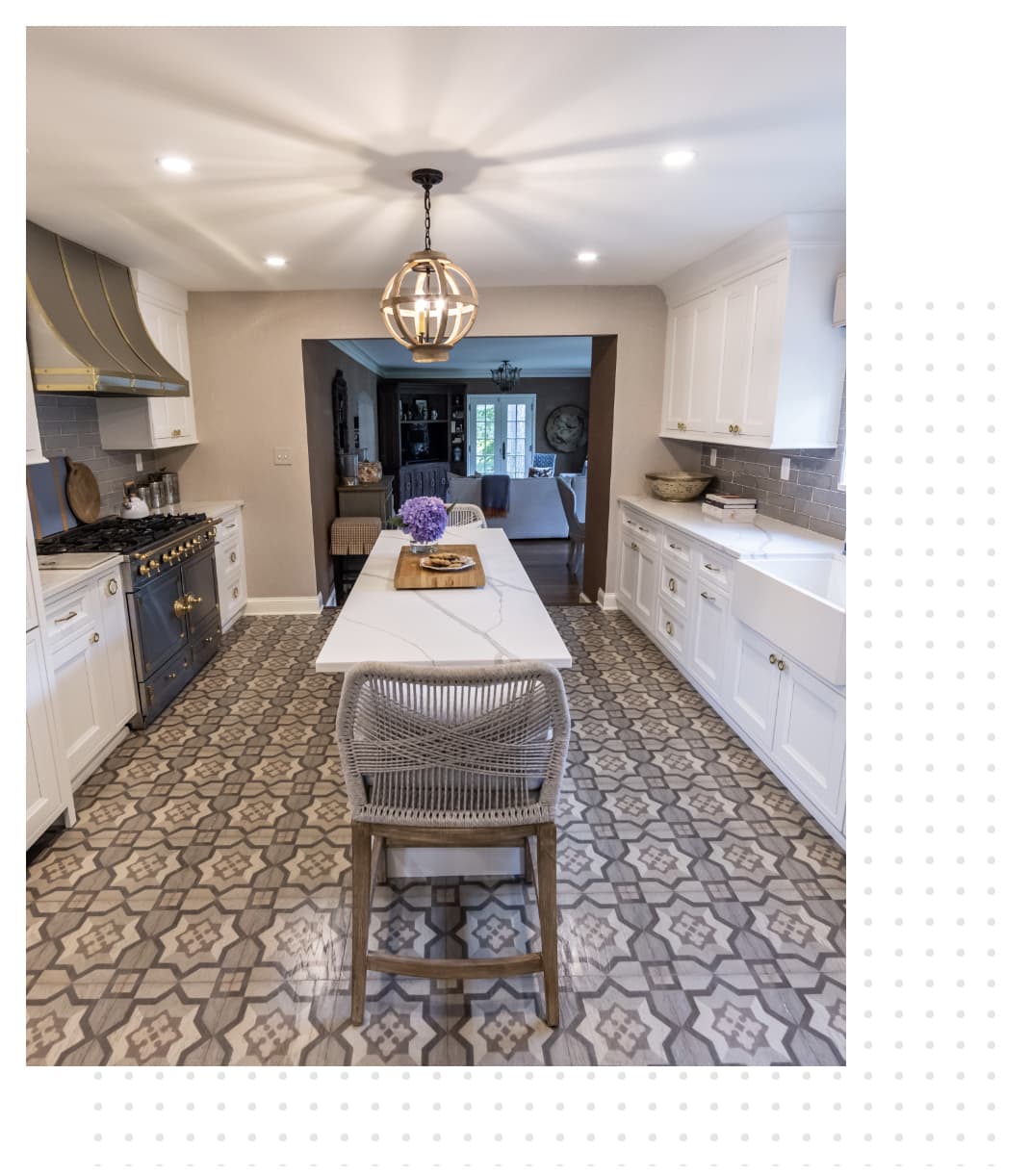 custom kitchen island