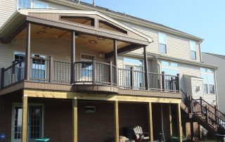 Custom deck - deck contractors Pittsburgh concept image