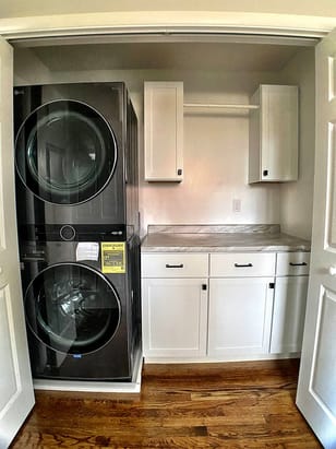 half laundry room