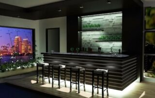 custom bar for home by Howell Contracting in Pittsburgh, PA